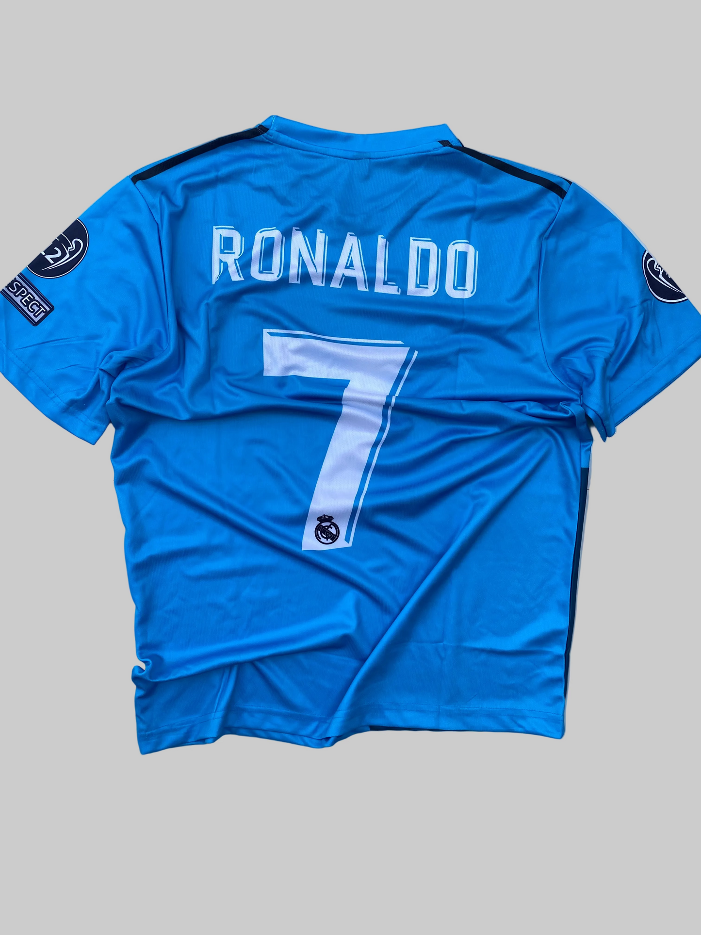 REAL MADRID RETRO KIT 2017 RONALDO #7 (Embroidery)