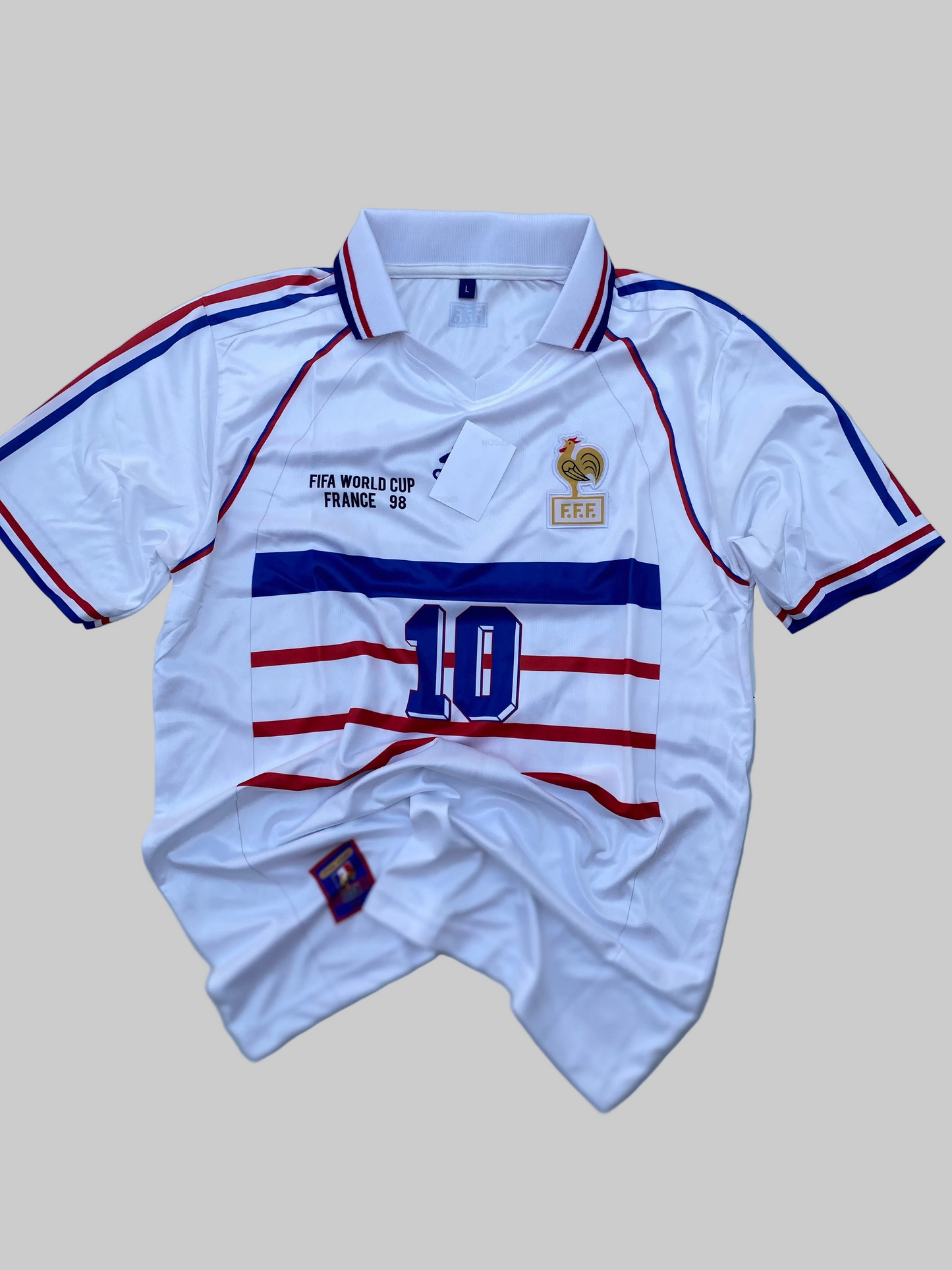 FRANCE AWAY RETRO KIT 1998 (Embroidery)