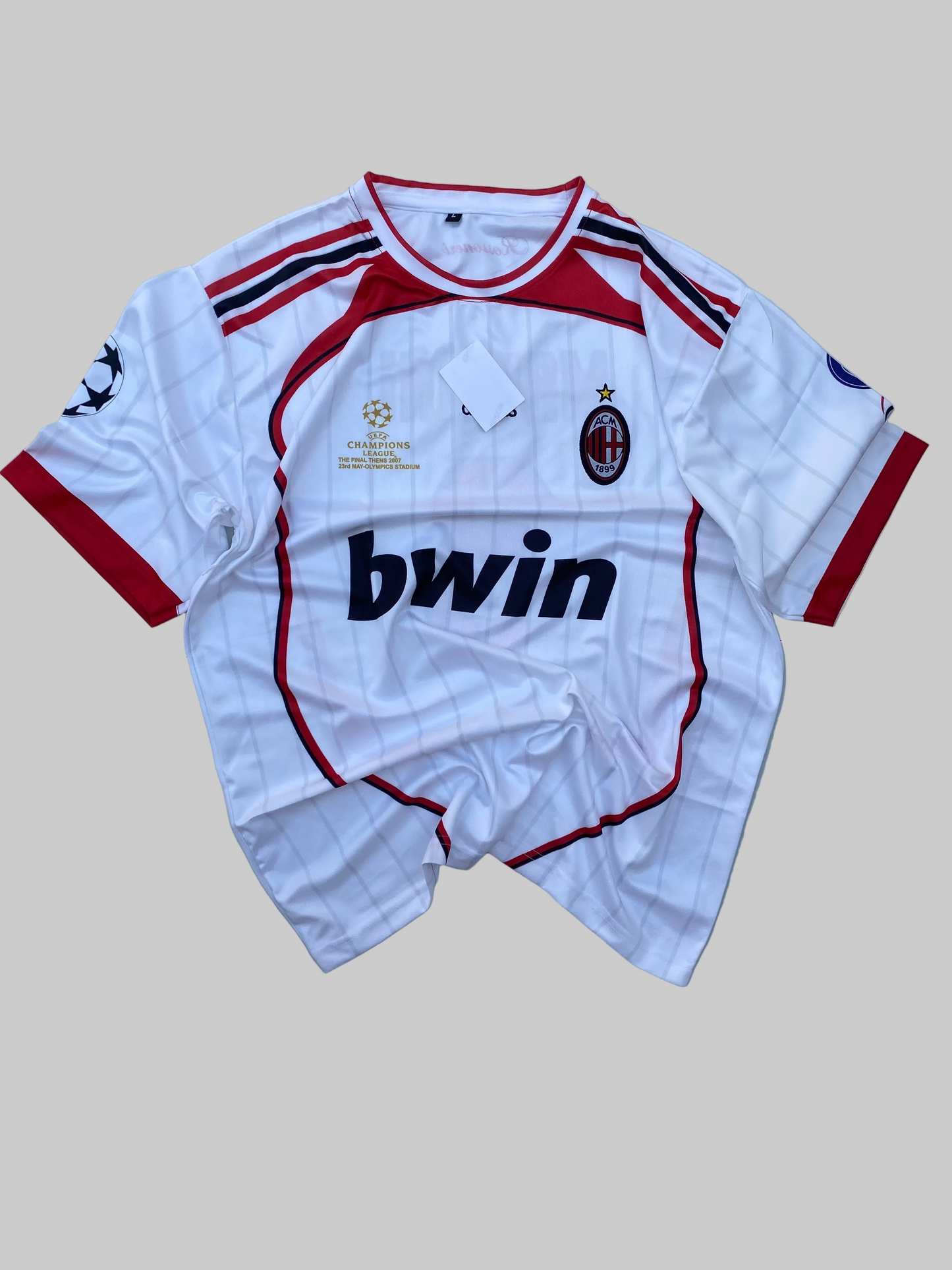 AC MILAN AWAY RETRO KIT 2006-07, MALDINI #3 (Embroidery)