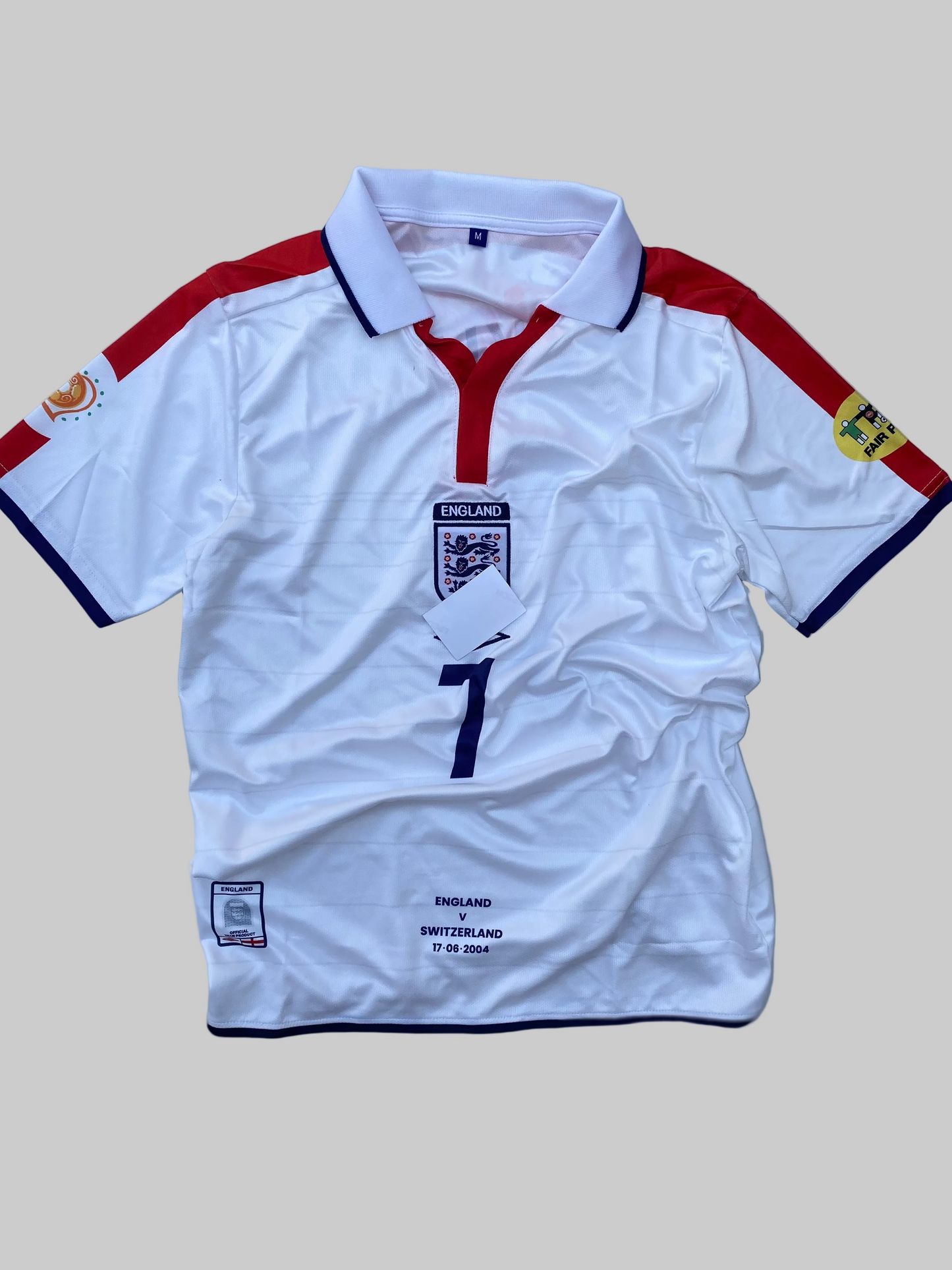 ENGLAND HOME RETRO KIT 2004 (Embroidery)