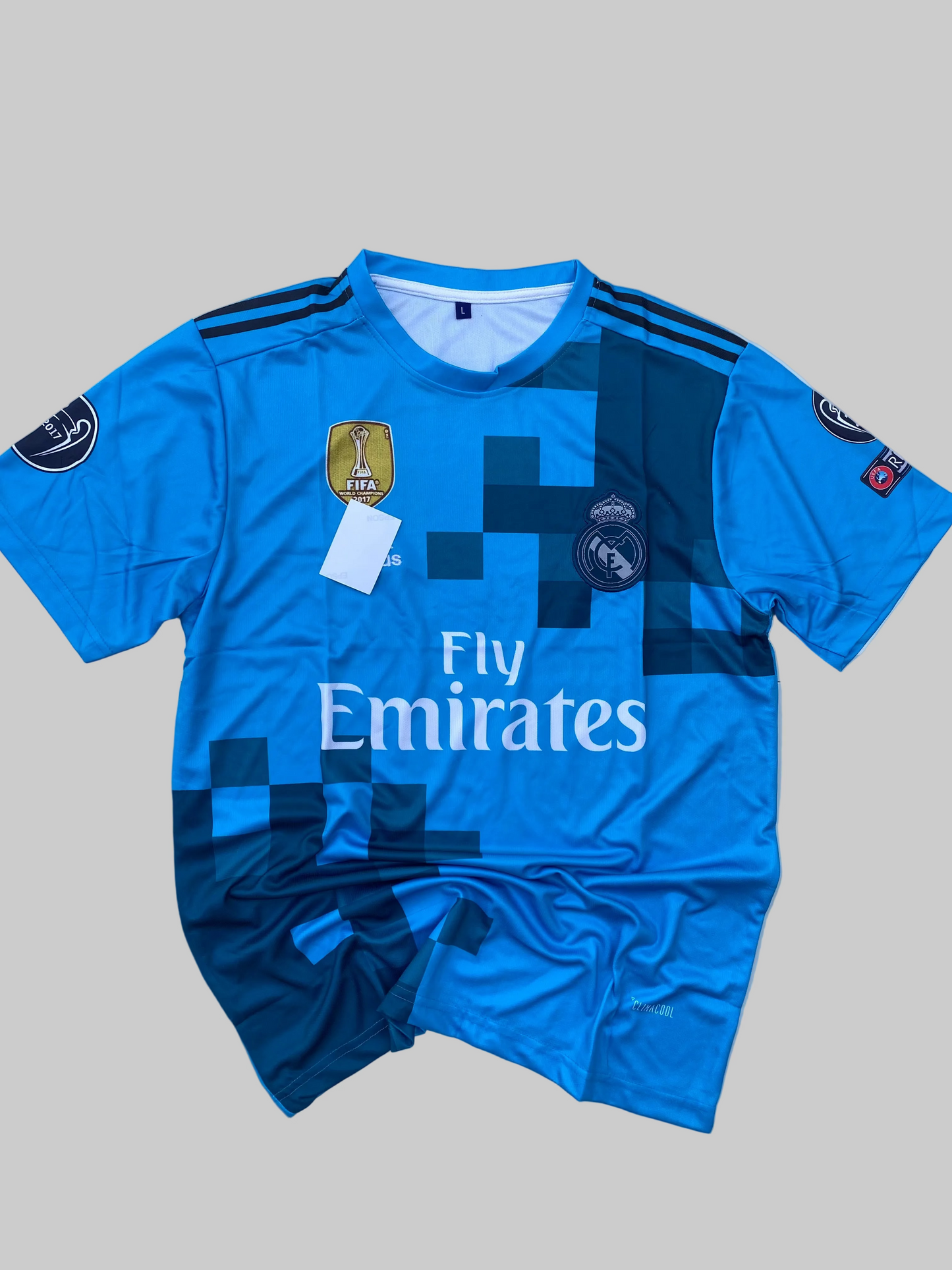 REAL MADRID RETRO KIT 2017 RONALDO #7 (Embroidery)