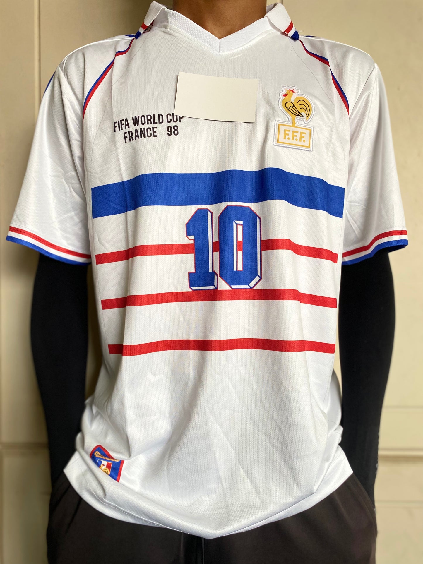 FRANCE AWAY RETRO KIT 1998 (Embroidery)