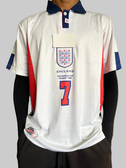 ENGLAND HOME RETRO KIT 1998 (Embroidery)
