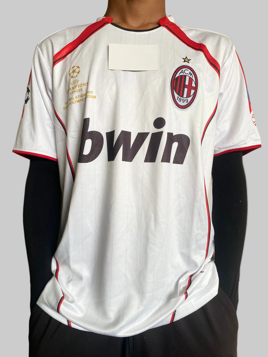 AC MILAN AWAY RETRO KIT 2006-07, MALDINI #3 (Embroidery)