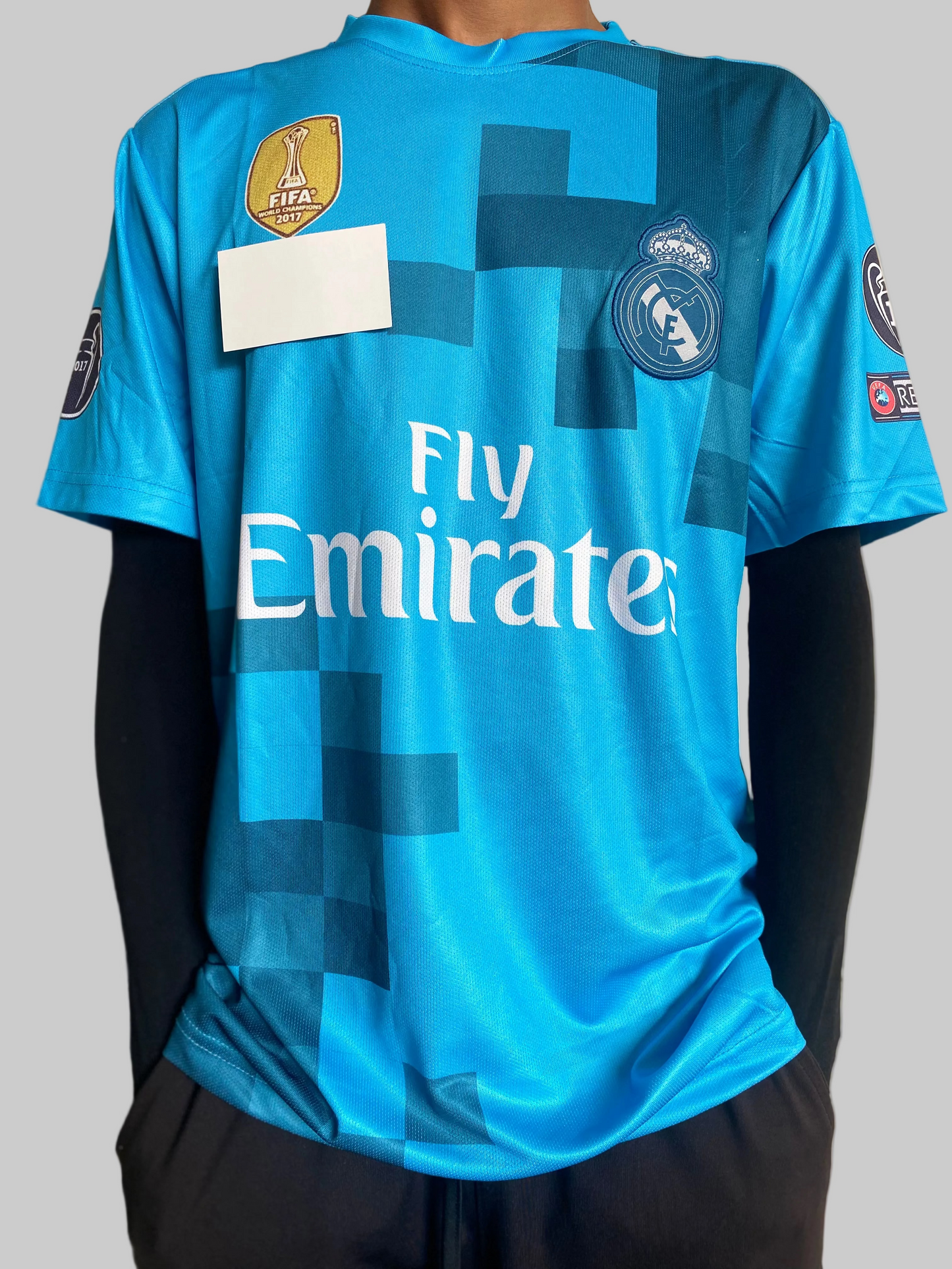 REAL MADRID RETRO KIT 2017 RONALDO #7 (Embroidery)
