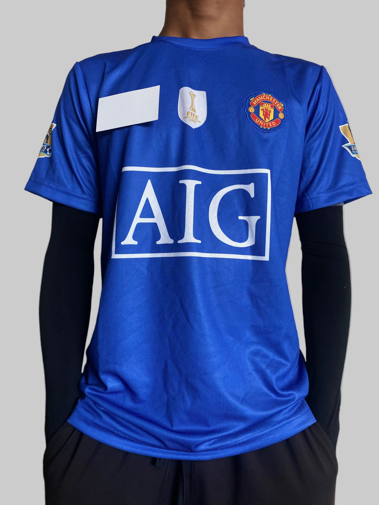 MANCHESTER UNITED AWAY RETRO KIT, RONALDO #7 (Embroidery)
