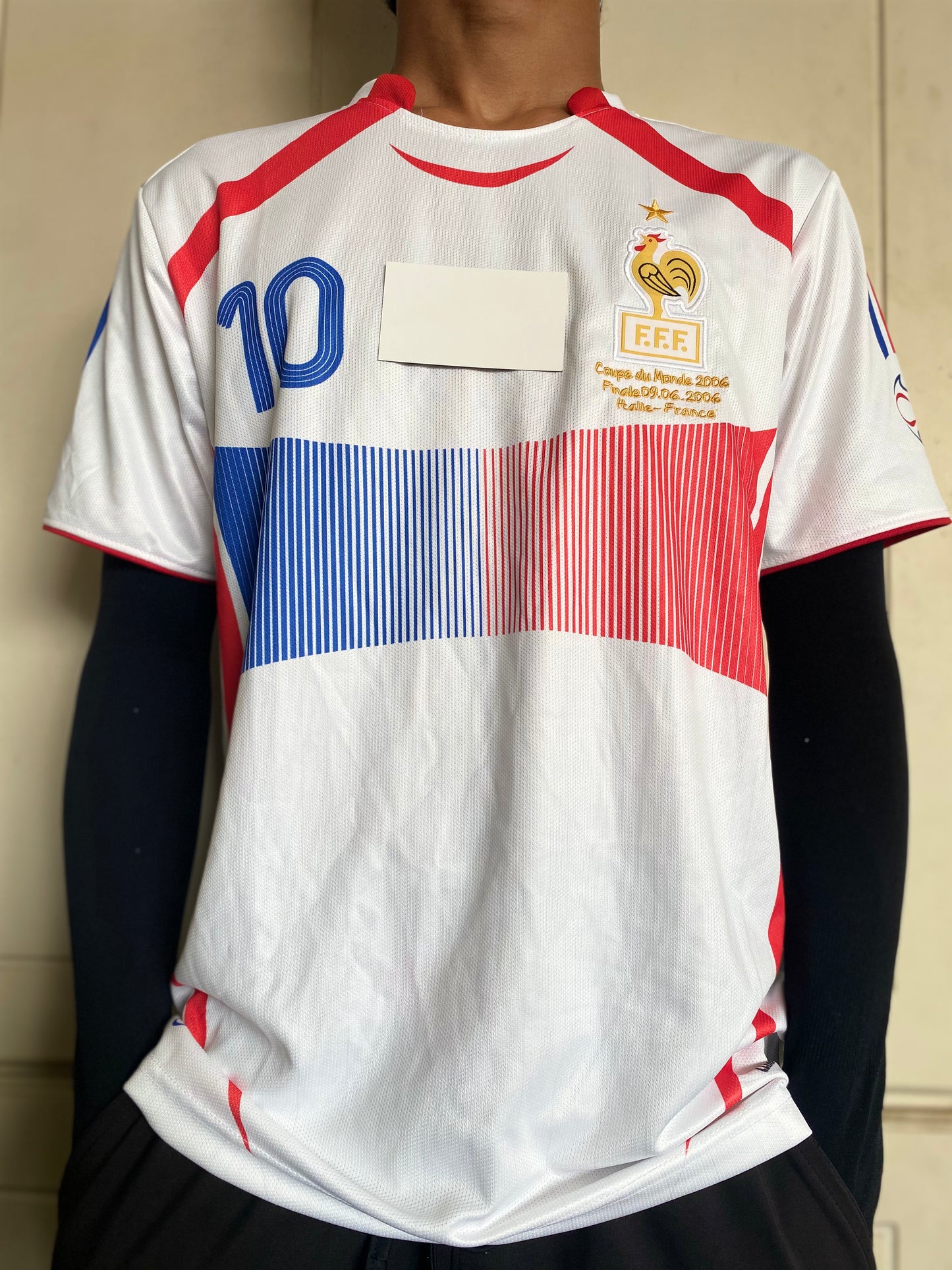 FRANCE RETRO HOME KIT 2006 (Embroidery)