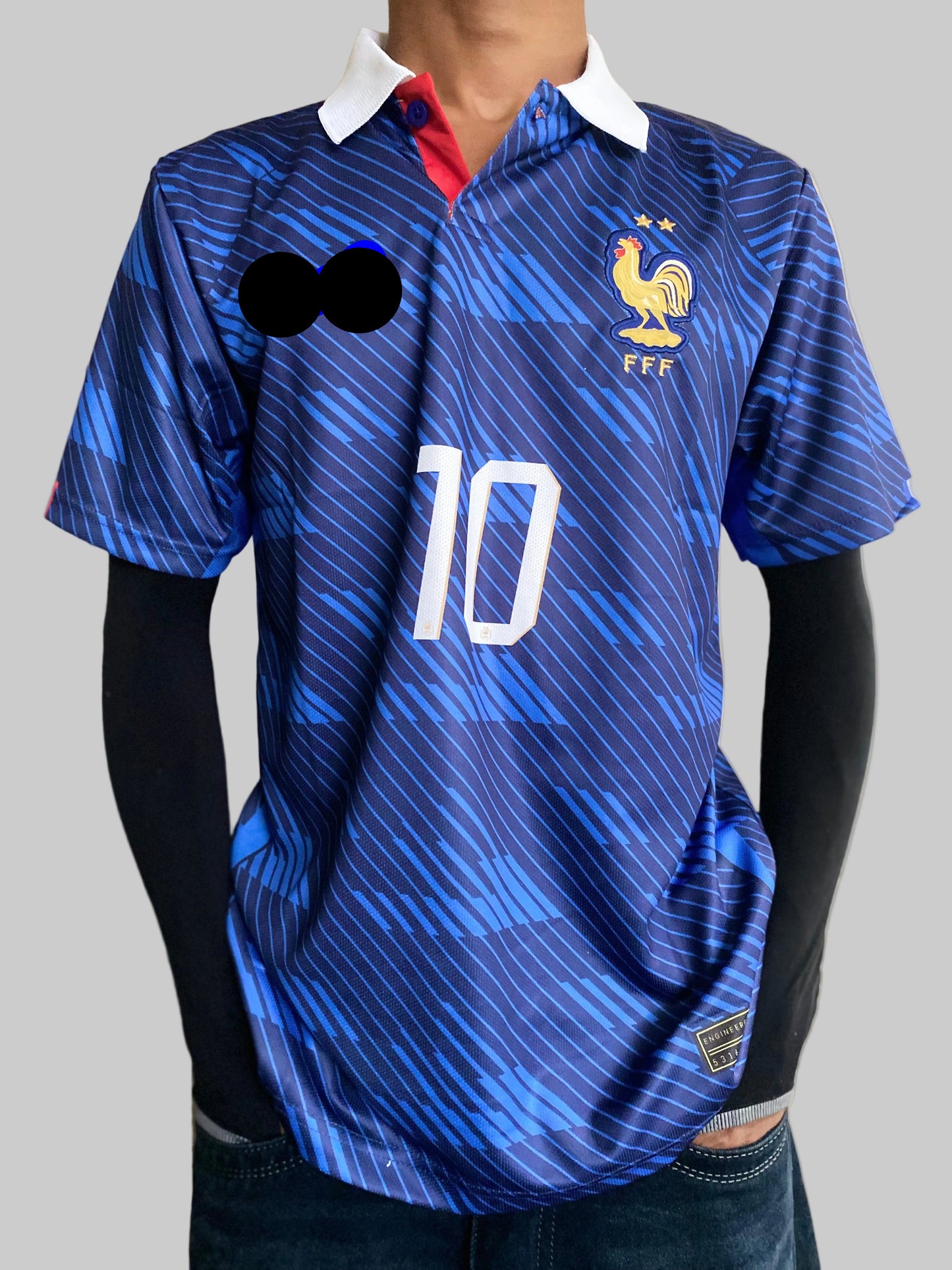 FRANCE HOME 2026 WC KIT, MBAPPE #10 (Embroidery)