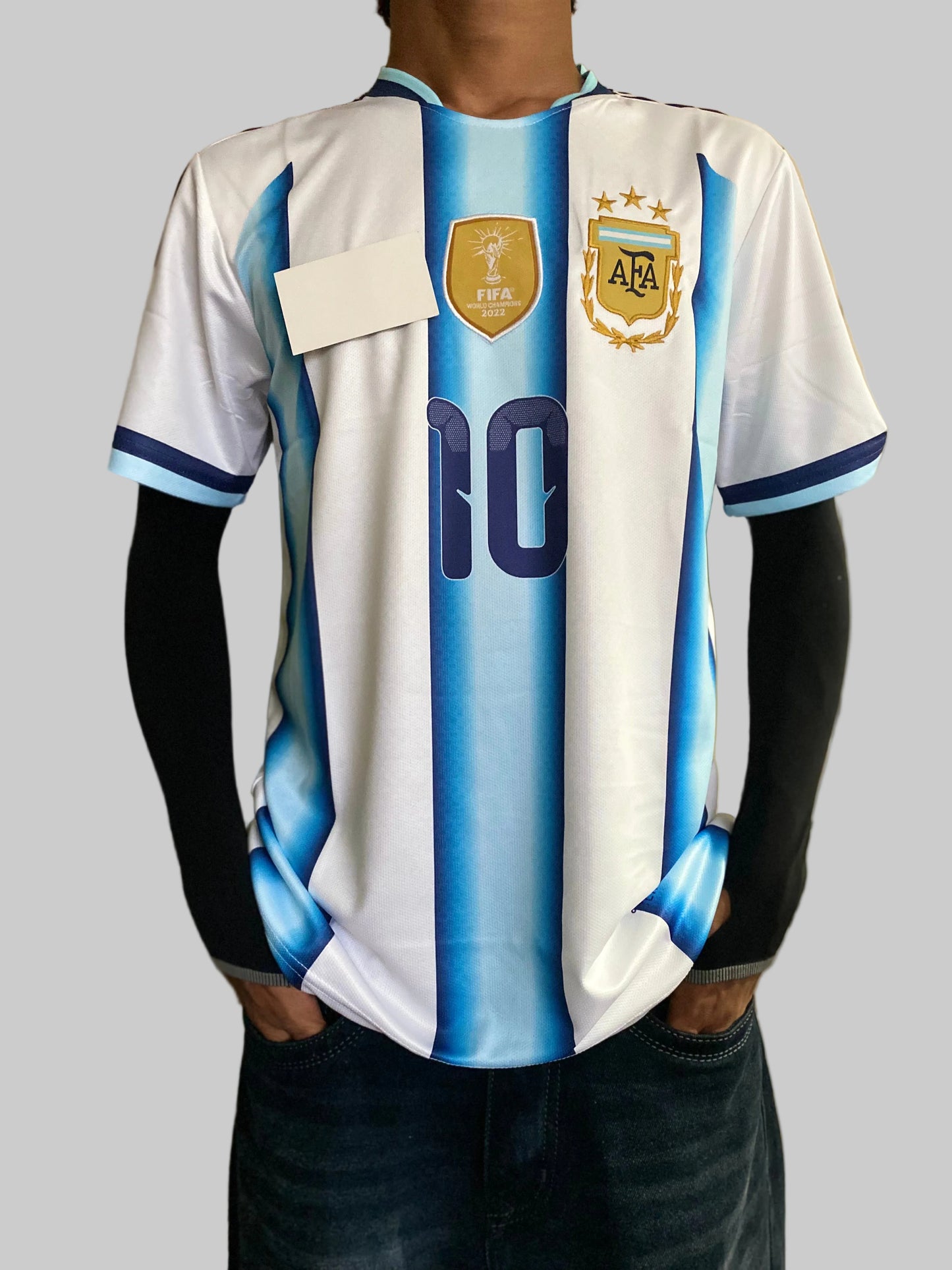 ARGENTINA HOME 2026 WC KIT, MESSI #10 (Embroidery)
